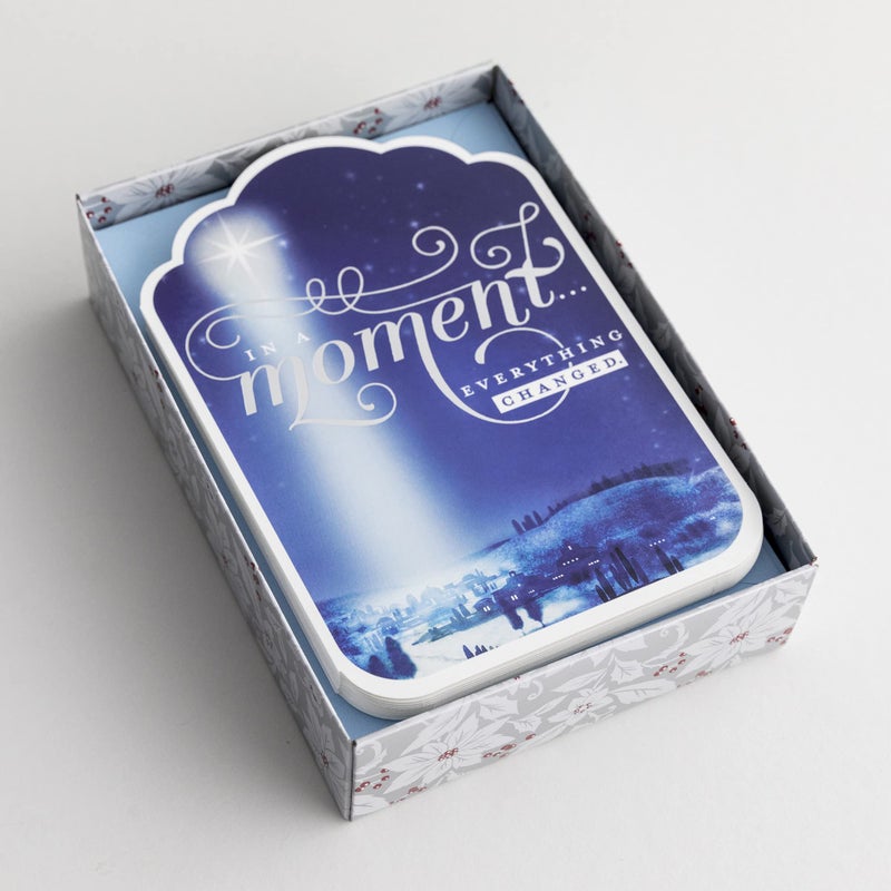DaySpring - In a Moment... Everything Changed - 18 Christmas Boxed Cards (10376), Multi - Image 4